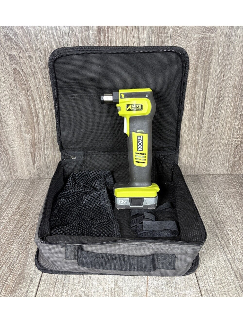 Ryobi JG001 Cordless 12V Auto Hammer Nail Driver Tool Only - Tested